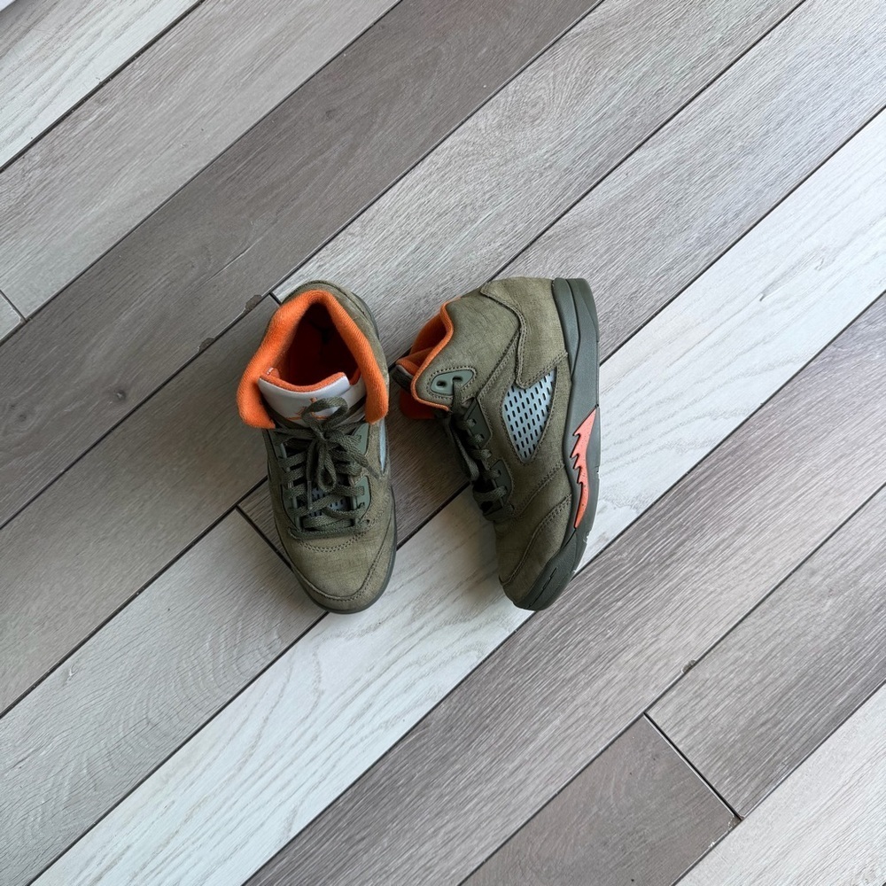 Jordan 5 Retro Olive Kids Sneakers